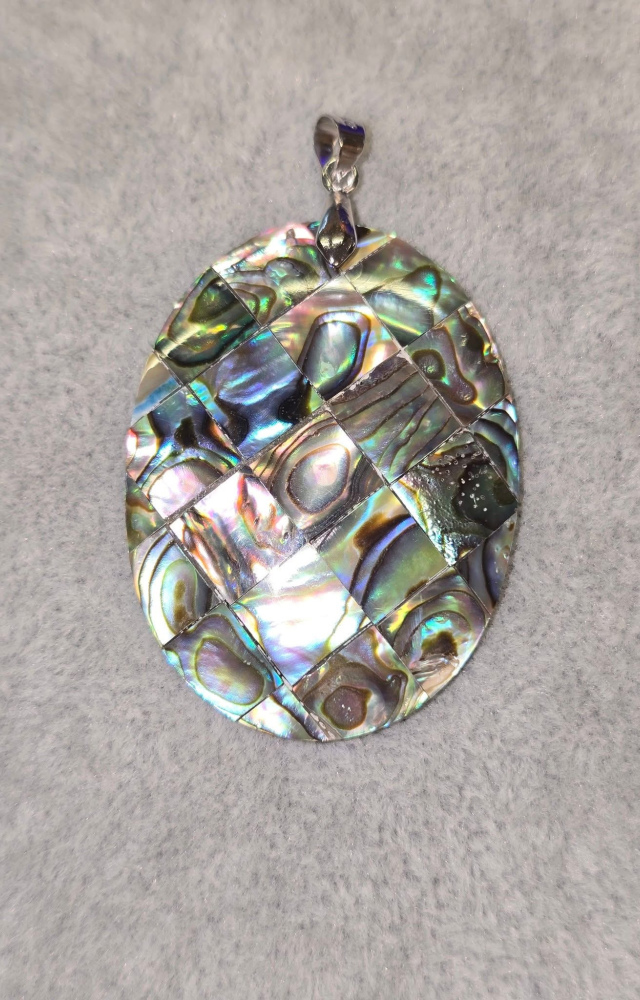 Abalone Shell Oval Pendant