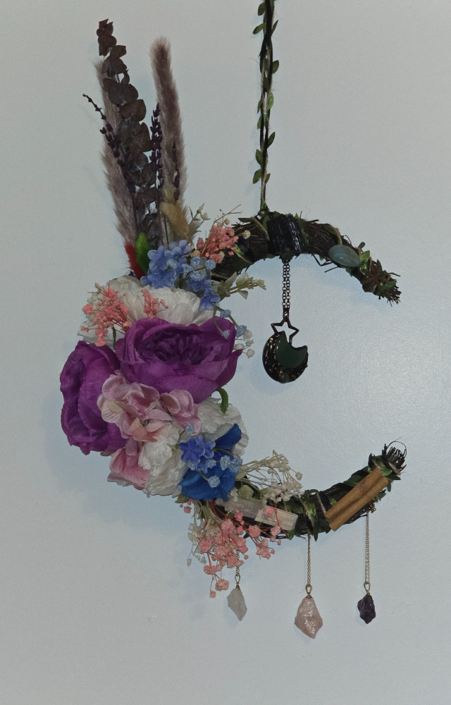 Crescent Moon Wall Hanging