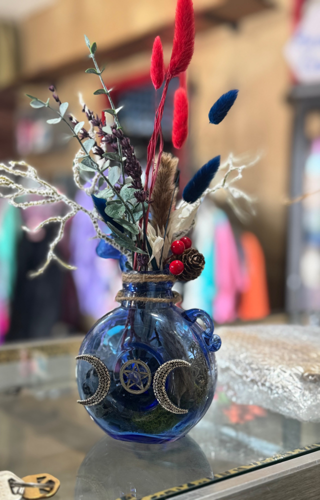Red, White and Blue Triple Goddess Intention