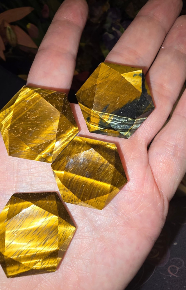 Hexagonal Tiger’s Eye 