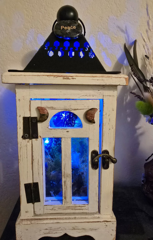 Angel Peaceful Prayer Garden Lantern